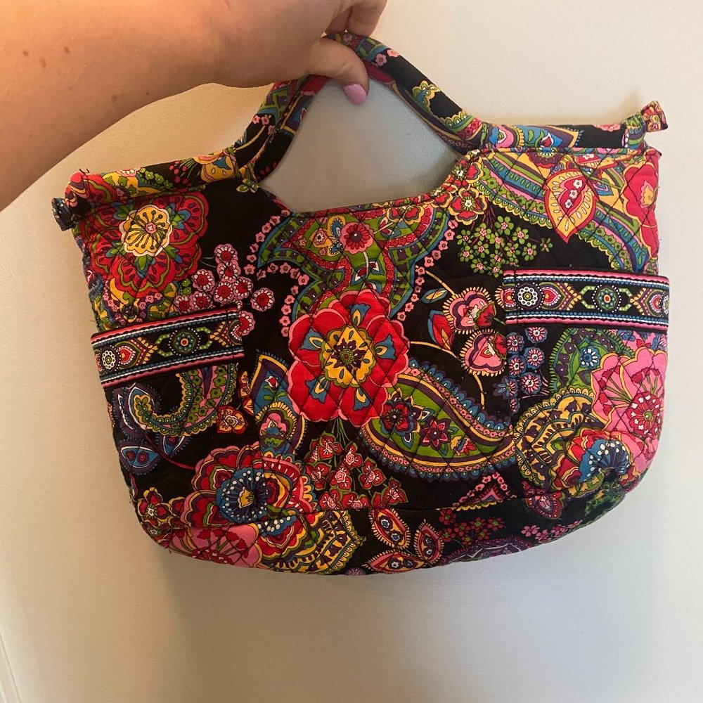 Vera Bradley Handbag RETIRED RARE Symphony in Hue
